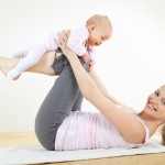 Ejercicios de yoga bebés