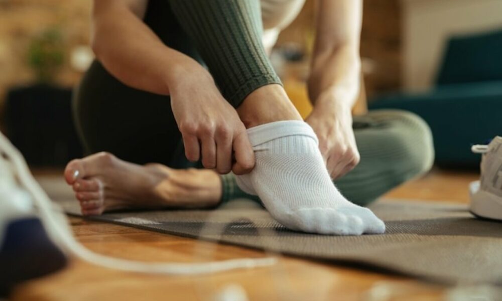 Cómo elegir calcetines para hacer yoga
