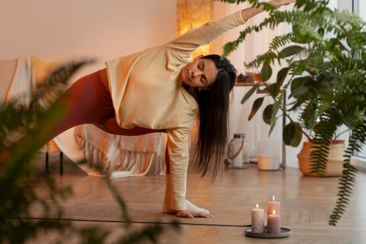 Cómo crear un espacio de yoga en casa